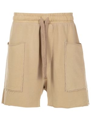 Osklen Yogue patch-pocket shorts - Neutrals