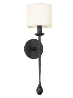 Osmond Single-Light Wall Sconce - Black Iron