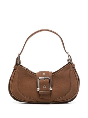 Osoi Hobo Brocle leather shoulder bag - Brown