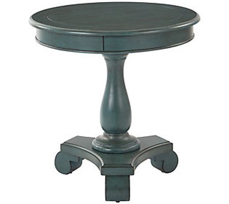 OSP Home Furnishings Avalon Round Accent Table