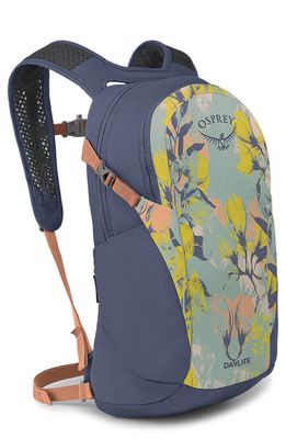 Osprey Daylite Backpack in Magnolia Print Jubilee Blue