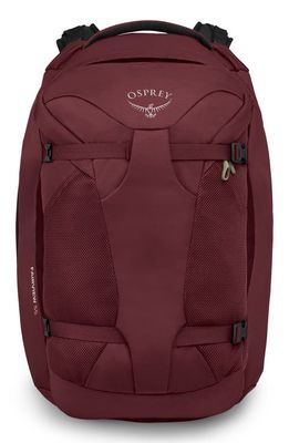 Osprey Fairview 55-Liter Travel Backpack in Zircon Red