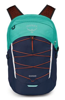 Osprey Quasar 26-Liter Backpack in Reverie Green /Cetacean Blue