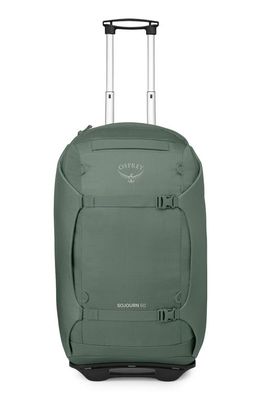 Osprey Sojourn 25-Inch Wheeled Recycled Nylon Travel Pack in Koseret Green