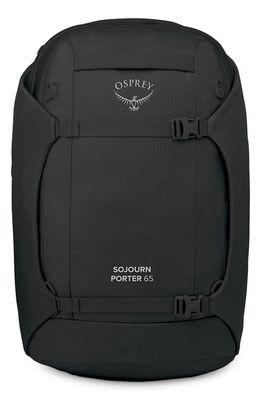 Osprey Sojourn Porter Travel Backpack in Black