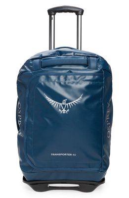 Osprey Transporter 40L Wheeled Carry-On Luggage in Venturi Blue 