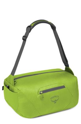 Osprey Ultralight Stuff Packable Duffle Bag in Limon Green