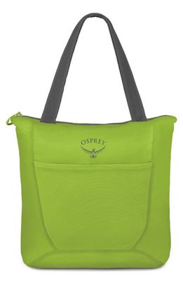 Osprey Ultralight Stuff Packable Tote in Limon Green