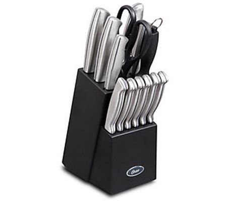 Oster Baldwyn 14 Piece Stainless Steel Cutlery Block Set