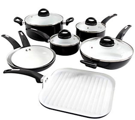 Oster Herstal 11-Piece Aluminum Cookware Set