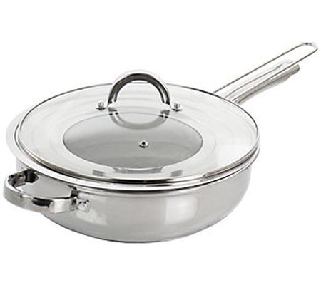 Oster Sangerfield 4 Qt. Stainless Steel Saute P an w/ Lid