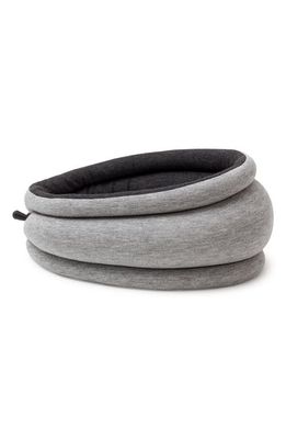 Ostrichpillow ® Light Reversible Travel Pillow in Midnight Grey