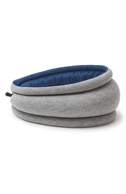 Ostrichpillow ® Light Reversible Travel Pillow in Sleepy Blue 