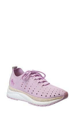 OTBT Alstead Perforated Sneaker in Lavender 