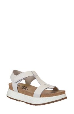 OTBT Mend Platform Sandal in Chamois