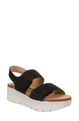 OTBT Montane Platform Sandal in Black