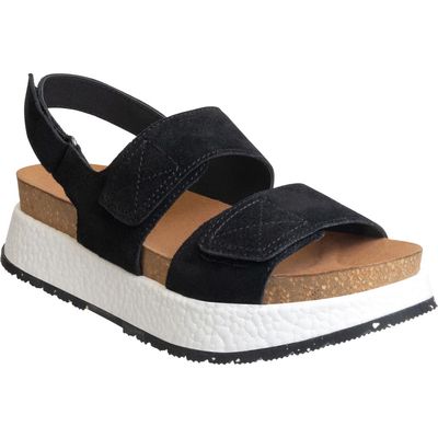 OTBT Wandering Slingback Platform Sandal in Black 