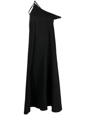 Ottolinger asymmetric midi dress - Black