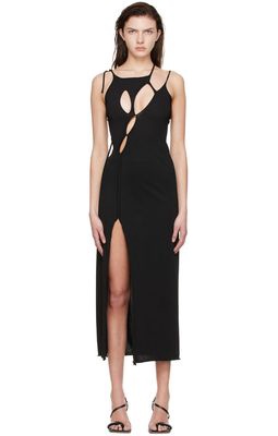 Ottolinger Black Viscose Maxi Dress