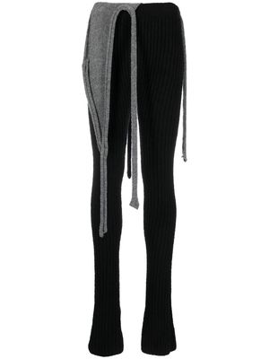 Ottolinger bouclé knit trousers - Black