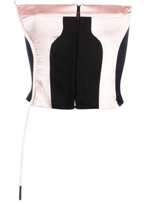 Ottolinger bustier-style panelled corset - Pink