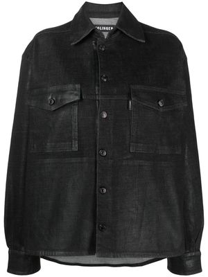 Ottolinger button-up shirt jacket - Black