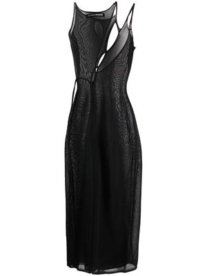 Ottolinger cut-out-detailing knitted dress - Black