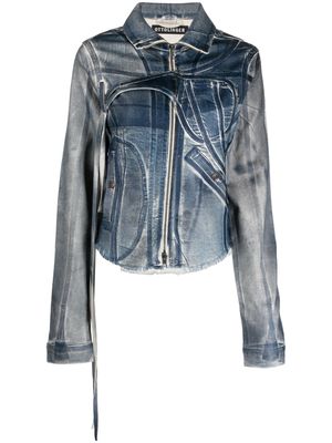 Ottolinger faded denim jacket - Blue