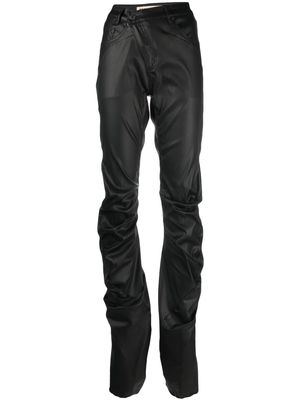 Ottolinger gathered-detail trousers - Black