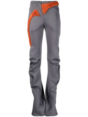 Ottolinger high-waisted flared trousers - Grey