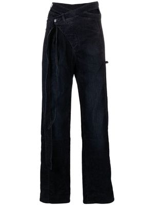 Ottolinger Signature Wrap wide-leg jeans - Blue