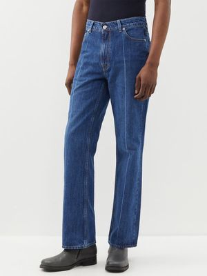 Our Legacy - 70s Cut Flared Jeans - Mens - Mid Blue
