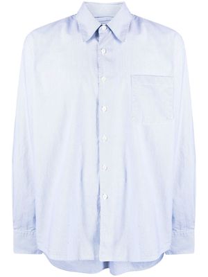 OUR LEGACY Above striped shirt - Blue