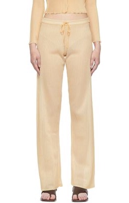 Our Legacy Beige Slow Lounge Pants