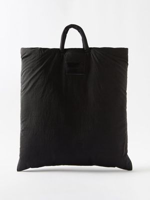 Our Legacy - Big Pillow Crinkled-shell Tote Bag - Mens - Black