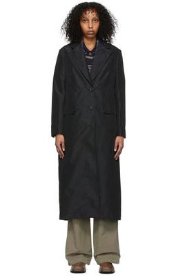 Our Legacy Black Recycled Polyester Coat