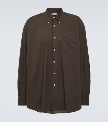 Our Legacy Borrowed cotton voile shirt