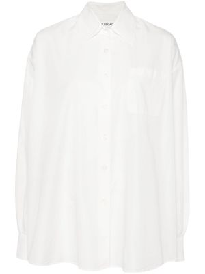 OUR LEGACY Borrowed poplin shirt - White