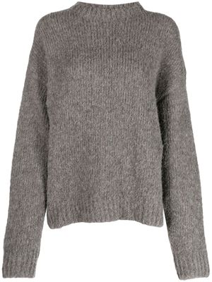 OUR LEGACY brushed chunky-knit jumper - Brown