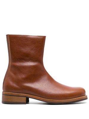 Our Legacy Camion ankle boots - Brown