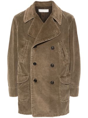 OUR LEGACY corduroy double-breasted jacket - Brown