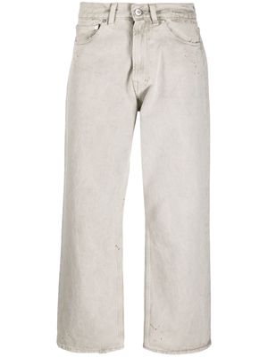 OUR LEGACY cotton straight-leg jeans - Grey
