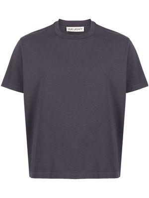 OUR LEGACY crew-neck jersey T-shirt - Grey