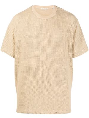 Our Legacy crew-neck knitted T-shirt - Neutrals