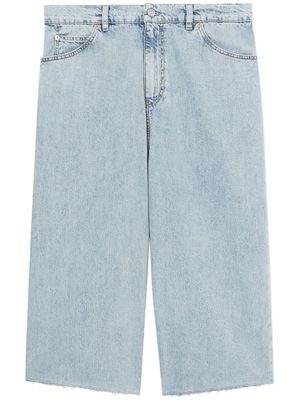 OUR LEGACY cropped wide-leg jeans - Blue