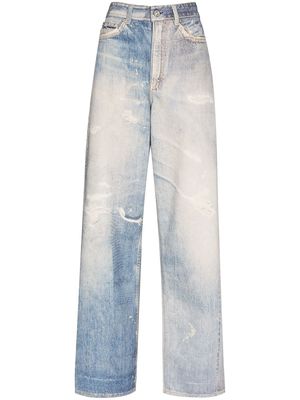 Our Legacy distressed-effect boyfriend jeans - Blue