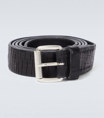 Our Legacy Distressed leather belt