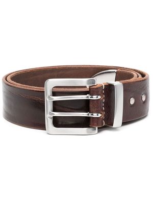 Our Legacy double-pin buckle belt - Brown