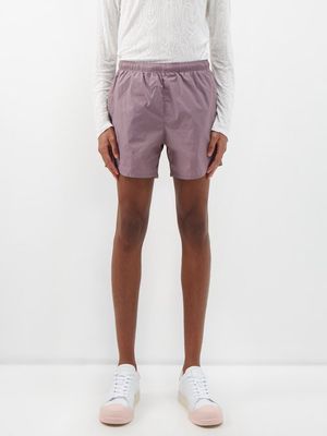 Our Legacy - Drape Technical Shorts - Mens - Lilac