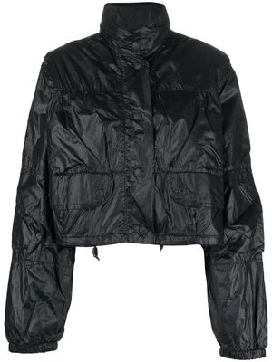 OUR LEGACY Exhale crinkled puffer jacket - Black